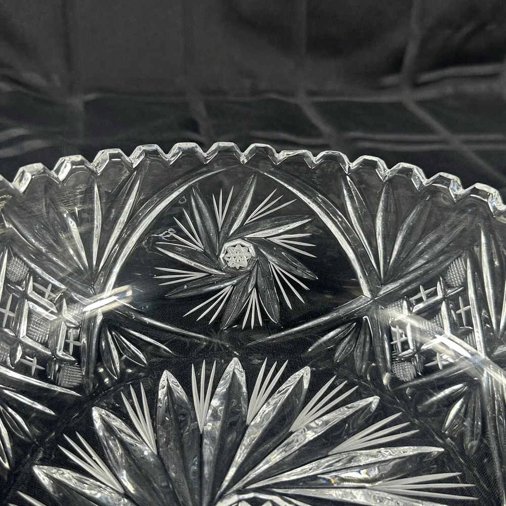ABP‎ Cut Crystal Bowl 9.5
